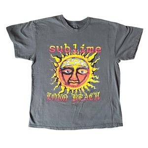 Sublime Sun Long Beach Classic Logo Graphic Tee